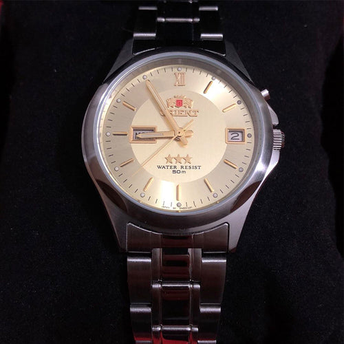 Classic nostalgic stock old dual calendar watch