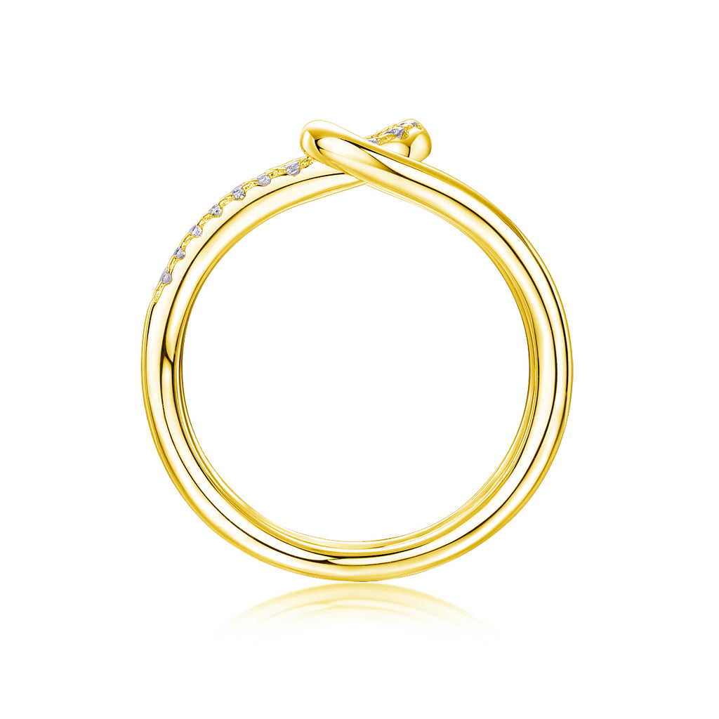 Interlocking - A Wedding Ring Set With Top-quality Moissanite S925 Silver And Platinum-plated Diamond Can Be Inspected With A Diamond Pen