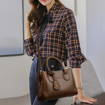 3-layer Design Women's Handbags Luxury Shoulder Crossbody Bags High Quality Soft Leather Bag Ladies Fashion Messenger Sac A Main